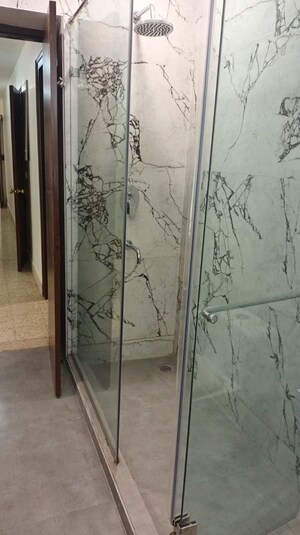 Bathroom in 3 BHK Builder Floor at Sarvodaya Enclave – for Rent