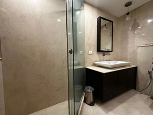 Bathroom in 3 BHK Apartment at Green Park – for Rent