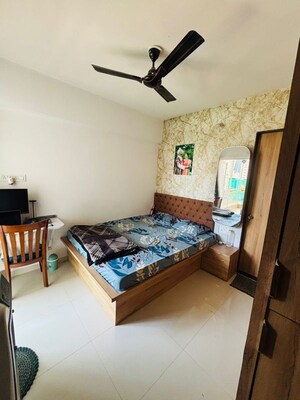 Master Bedroom in 2 BHK Apartment at Bhoomi Skylar, Ravet – for Rent