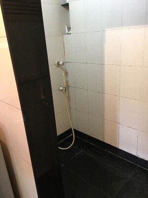 Bathroom in 1 BHK Apartment at Juhu – for Rent