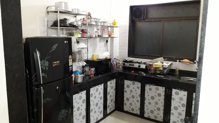 Kitchen, grow-homes-riverside-greens 1 Bedroom 630 Sq.Ft. Apartment In Umroli Navi Mumbai 10274431