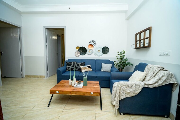 Living Room, migsun-green-mansion 2.5 Bedroom 1095 Sq.Ft. Apartment In Zeta I Greater Noida Greater Noida 10274444