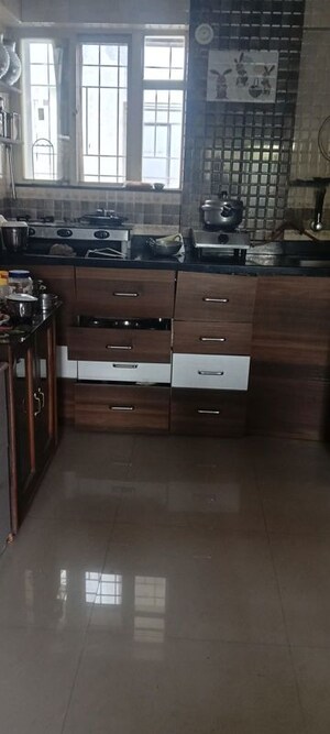 Kitchen in 2 BHK Apartment at Bramha Nest, Senapati Bapat Road – for Rent