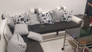 Living Room in 2 BHK Apartment at Juhu – for Rent