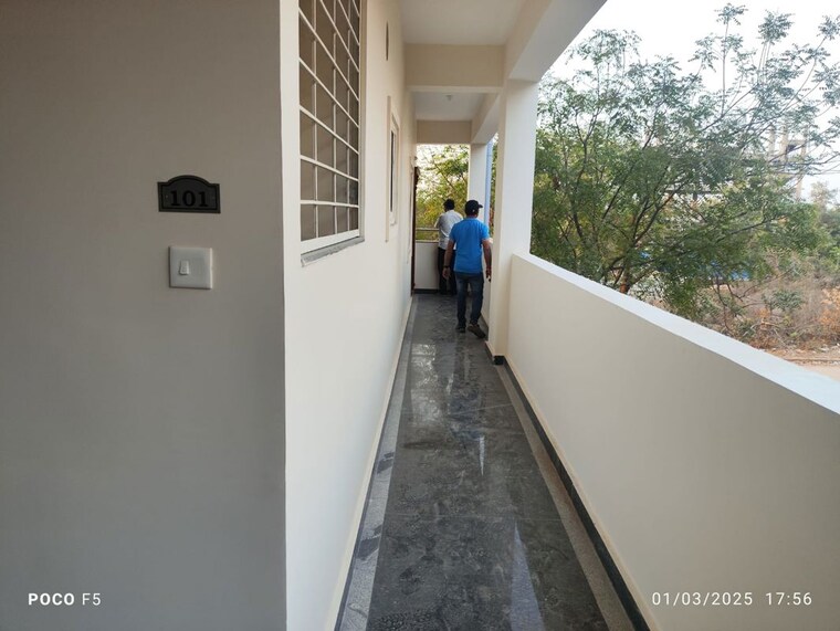 Balcony, pranavee-emerald 2 Bedroom 1200 Sq.Ft. Apartment In Bachupally Hyderabad 10238069