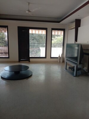 Living Room in 4 BHK Builder Floor at Pamposh Enclave – for Rent