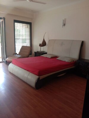 Bedroom in 4 BHK Builder Floor at Pamposh Enclave – for Rent
