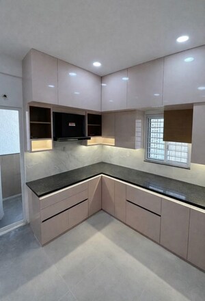 Kitchen in 2.5 BHK Apartment at Aparna Zenon, Puppalaguda – for Rent