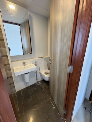 Bathroom in 2 BHK Apartment at Lodha The Park, Worli – for Rent