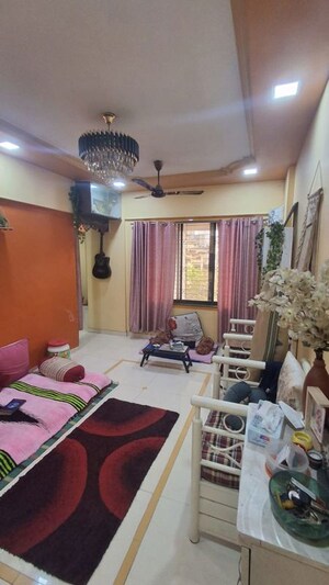 Living Room in 2 BHK Apartment at Bali Vishnu Prasad Tower, Dombivli West – for Rent
