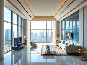 Kitchen in 3 BHK Apartment at Sobha Crescent, Sector 63a – for Sale