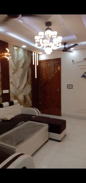 Living Room in 3 BHK Builder Floor at Dwarka Mor – for Sale