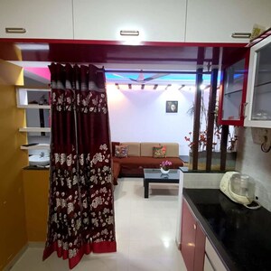 Living Room in 2 BHK Apartment at Essen Shonest Towers, Wakad – for Rent