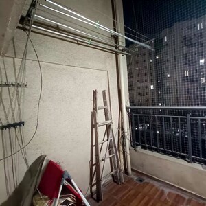 Staircase in 2 BHK Apartment at Essen Shonest Towers, Wakad – for Rent