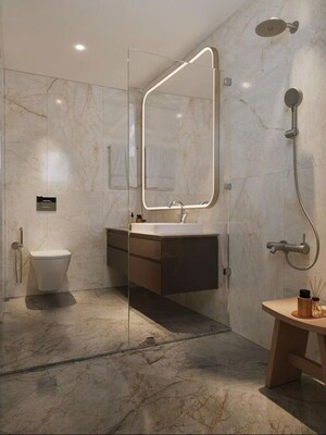 Bathroom in Studio Apartment at Sobha Altus, Sector 106 – for Sale