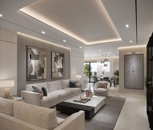 Living Room in Studio Apartment at Sobha Altus, Sector 106 – for Sale