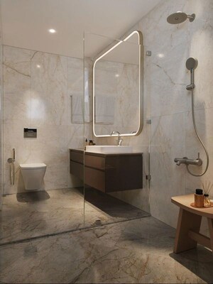 Bathroom in Studio Apartment at Sobha Altus, Sector 106 – for Sale