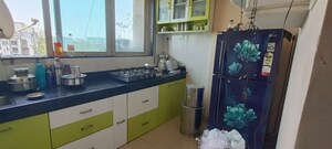 Kitchen in 2 BHK Apartment at Krishna Galaxy Santacruz, Santacruz East – for Rent