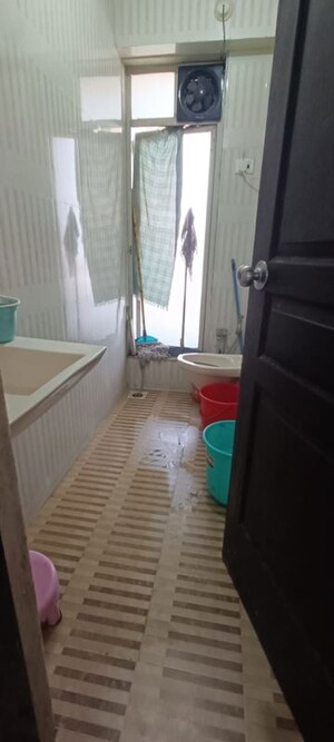 Bathroom in 2 BHK Apartment at Krishna Galaxy Santacruz, Santacruz East – for Rent