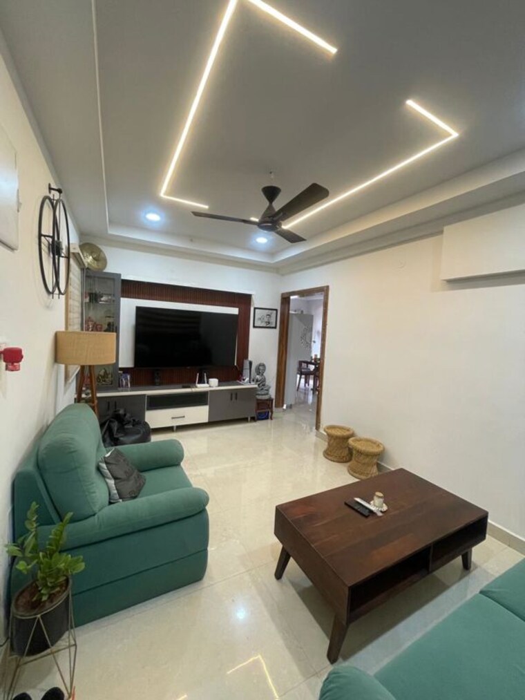 Living Room, kokapet 2 Bedroom 1245 Sq.Ft. Apartment In Kokapet Hyderabad 10274709