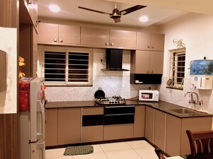 Kitchen in 3 BHK Apartment at Aparna CyberZon, Nallagandla – for Sale