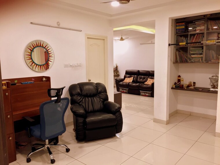 Living Room, aparna-cyberzon 3 Bedroom 1855 Sq.Ft. Apartment In Nallagandla Hyderabad 10274747