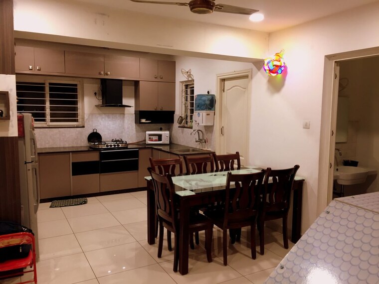 Kitchen, aparna-cyberzon 3 Bedroom 1855 Sq.Ft. Apartment In Nallagandla Hyderabad 10274747