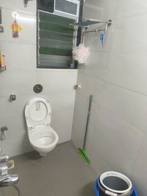 Bathroom in 2 BHK Apartment at DGS Sheetal Tapovan, Malad East – for Rent