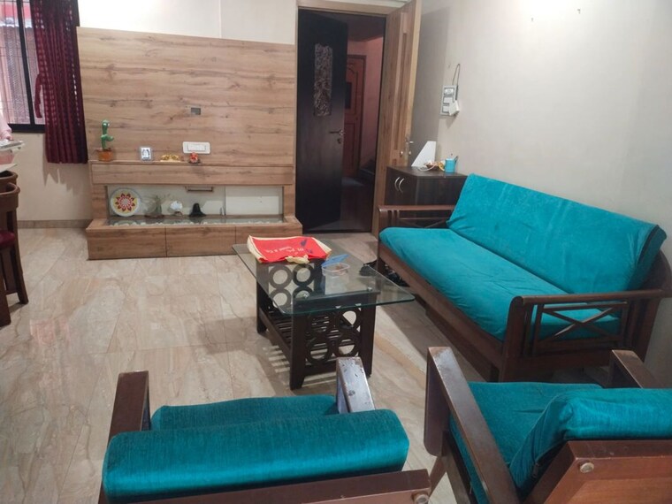 Living Room, ashar-16 2 Bedroom 750 Sq.Ft. Apartment In Wagle Industrial Estate Thane 10274762