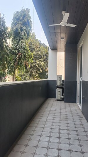 Balcony in 3 BHK Builder Floor at Saket – for Rent
