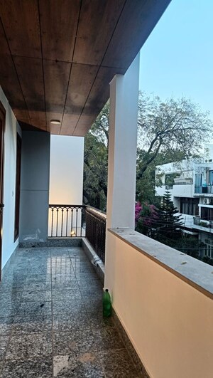Balcony in 3 BHK Builder Floor at Saket – for Rent