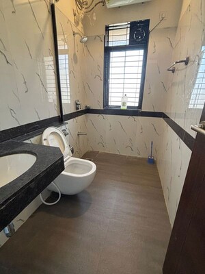 Bathroom in 1 BHK Apartment at K Raheja Raheja Residency, Malad East – for Rent