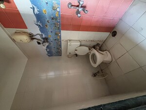 Bathroom in 2 BHK Apartment at Riddhi Garden, Malad East – for Rent