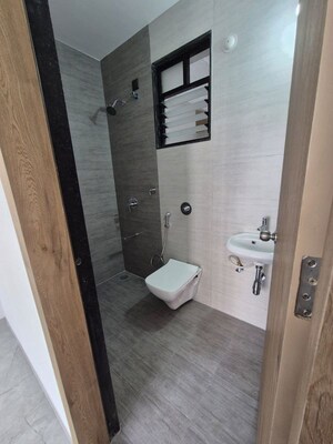 Bathroom in 2 BHK Apartment at Unique Youtopia, Kharadi – for Rent