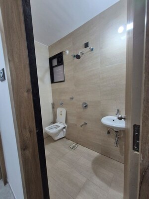 Bathroom in 2 BHK Apartment at Unique Youtopia, Kharadi – for Rent