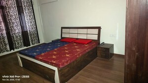 Bedroom in 1 RK Builder Floor at Risland Sky Mansion, Chattarpur – for Rent