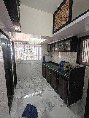 Kitchen in 1 BHK Apartment at Shrinivas Tower, Lower Parel – for Rent