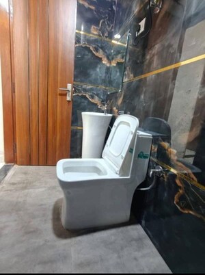 Living Room in 1 BHK Builder Floor at Palm Residency Chhatarpur, Chattarpur – for Rent