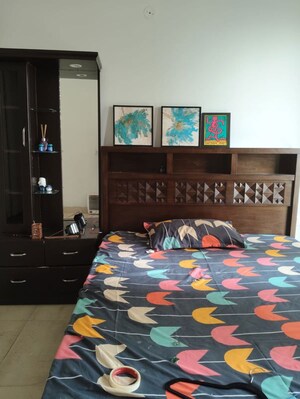 Bedroom in 3.5 BHK Apartment at Aditya Celebrity Homes, Sector 76 – for Rent