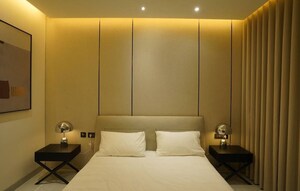 Bathroom in 4 BHK Apartment at Vessella Woods, Serilingampally – for Rent