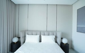 Bedroom in 4 BHK Apartment at Vessella Woods, Serilingampally – for Rent