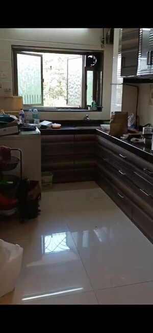 Kitchen in 2 BHK Apartment at Rameshwar Darshan CHS, Andheri West – for Rent