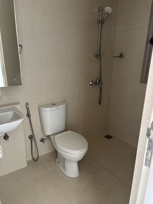 Bathroom in 1 BHK Apartment at Hiranandani Queensgate, Hulimavu – for Rent