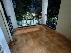 Balcony in 3 BHK Apartment at Nyati Environ, Tingre Nagar – for Rent