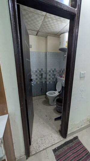 Bathroom in 2 BHK Builder Floor at Sarfabad Village – for Rent