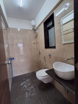 Bathroom in 1 BHK Apartment at Crystal Armus, Chembur – for Rent