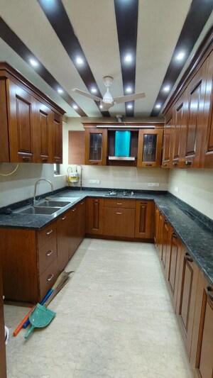 Kitchen in 3 BHK Builder Floor at Saket – for Rent