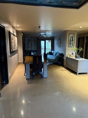 Living Room in 3 BHK Apartment at ABA Cleo Gold, Sector 121 – for Rent