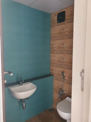 Bathroom in 1 BHK Apartment at Lodha Crown Quality Homes, Majiwada – for Rent