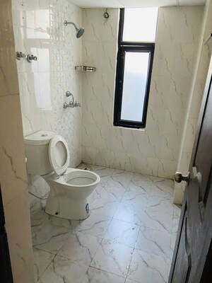 Bathroom in 2.5 BHK Apartment at Bankey Bihari Aggarwal Heights, Raj Nagar Extension – for Rent